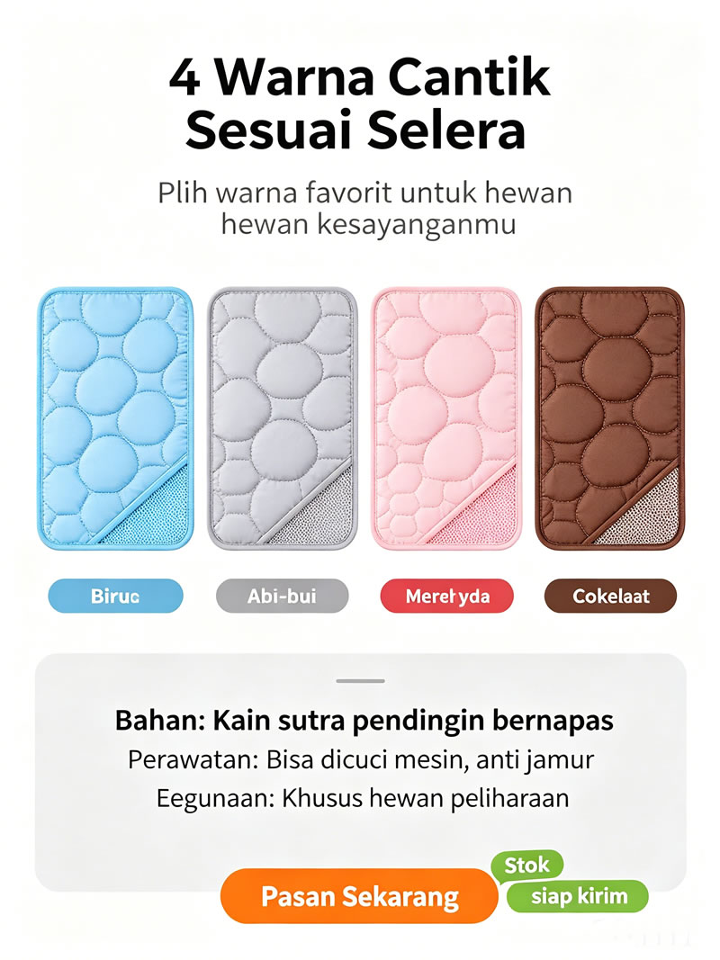 Kasur Pendingin Hewan Peliharaan